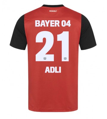 Bayer Leverkusen Amine Adli #21 Primera Equipación 2024-25 Manga Corta